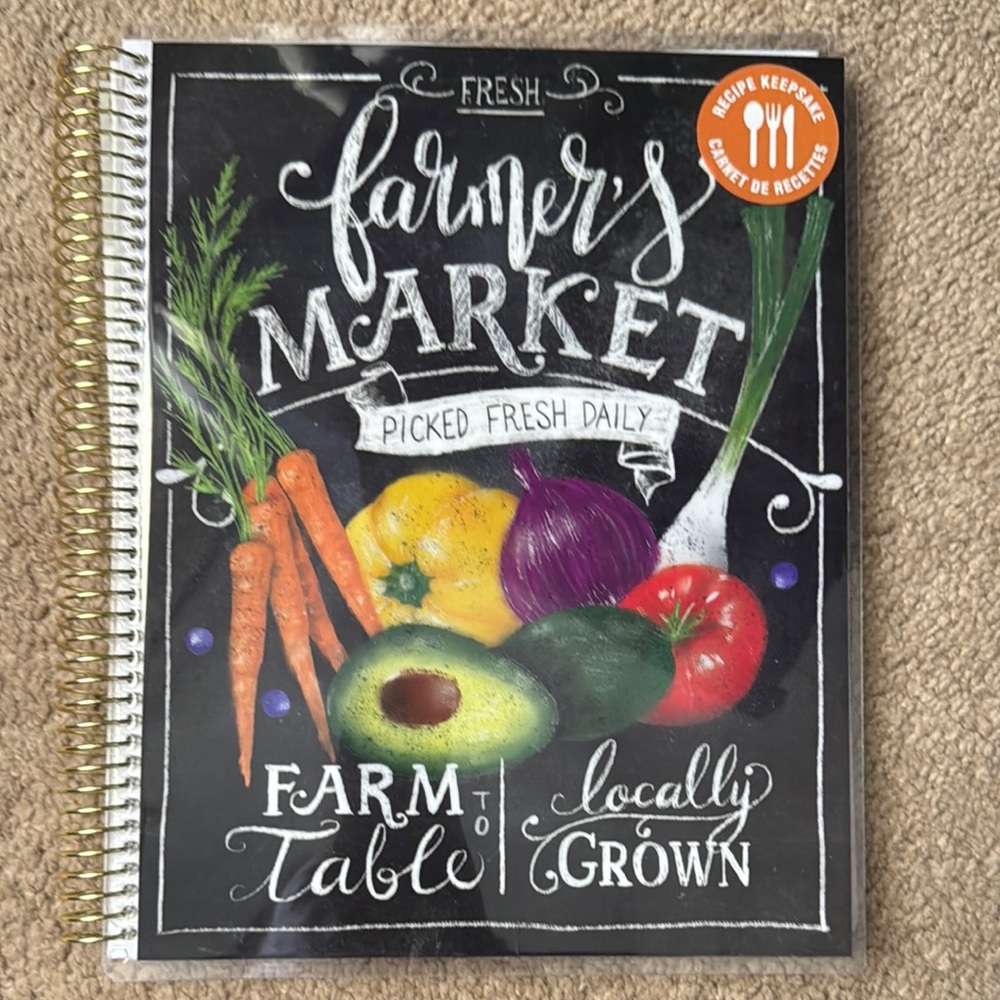 Recollections Black and Green Cookbook Kitchen Essential